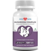 Coco and Luna Mushroom Complex for Dogs - 120 Tablets