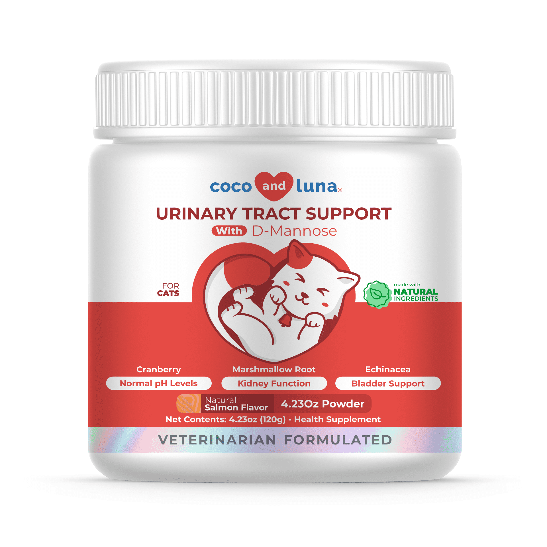 Coco and Luna Cranberry for Cats Incontinence Support, Urinary Tract