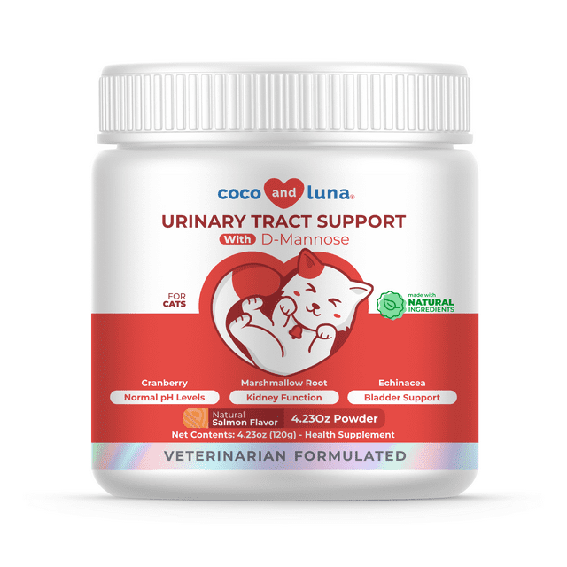 Coco and Luna Cranberry for Cats Incontinence Support, Urinary Tract