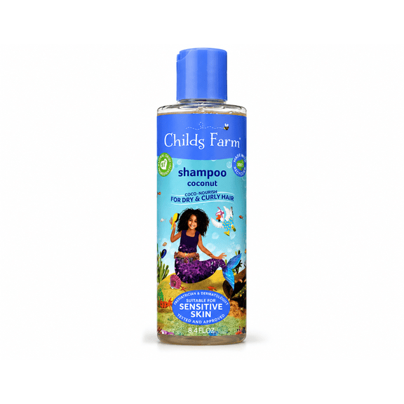 Coco-nourish Curly Dry Hair Shampoo, Coconut Scented, 9.9 fl oz