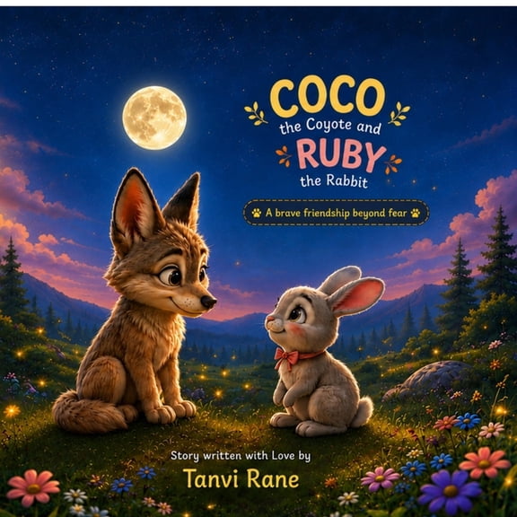 Coco the Coyote and Ruby the Rabbit: A Brave Friendship Beyond Fear, (Paperback)