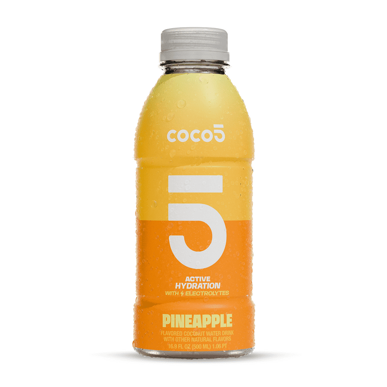 COCO5 Hydration Drink with Pineapple Natural Flavors 16.9 OZ COCO5 Hydration Drink with Pineapple Natural Flavors 16.9 OZ