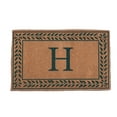 thumbnail image 1 of CocoMatsNMore Monogram (O) Green Leafy Vines Border Doormats 38" x 60", 1 of 1