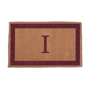 CocoMatsNMore Monogram Y Red Single Border Doormats 38" x 60"