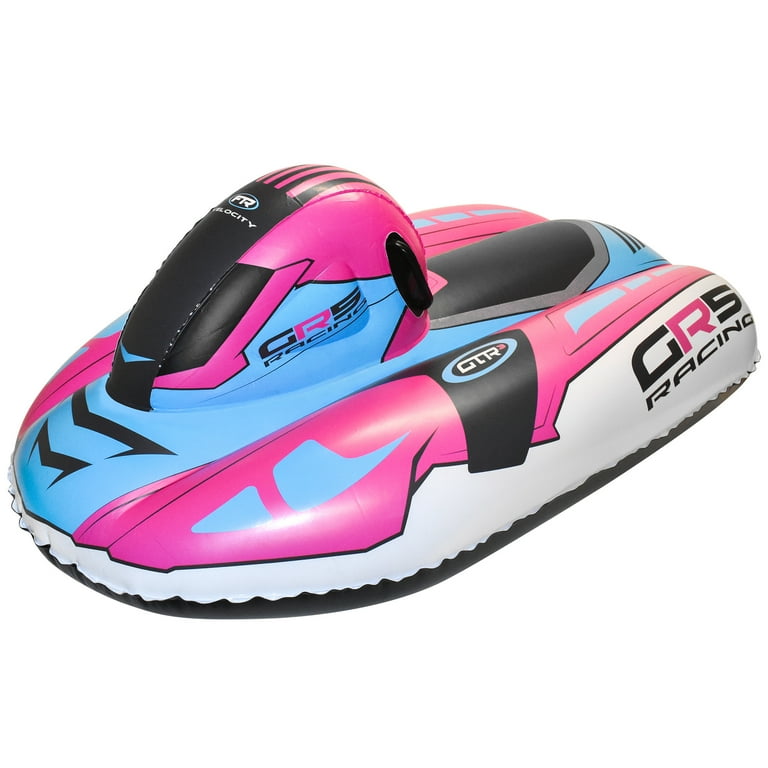 CocoNut Outdoor: GR5 Snowmobile Sled - Pink & Blue, 50x20