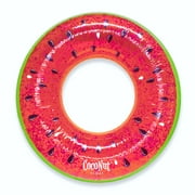 CocoNut Outdoor Juicy Watermelon Glitter - 42 x 42 Pool Float   Inflatable Pool Ring   Durable Long Lasting Lounge Tube and Water Toy   Fun Decoration for Parties, Events. Ages 8+