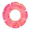 thumbnail image 1 of CocoNut Outdoor Pink Grapefruit Glitter - 42" x 42" Pool Float – Inflatable Pool Ring – Durable Long Lasting Lounge Tube and Water Toy – Fun Decoration for Parties, Events. Ages 8+, 1 of 9