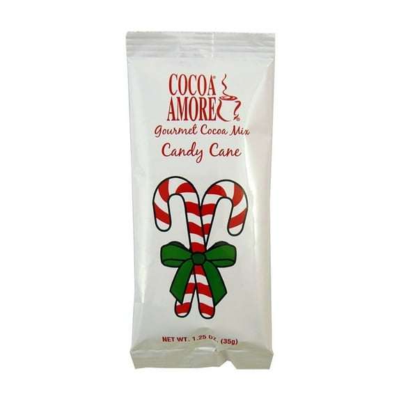 Cocoa Amore Single Serve Holiday Blend Hot Cocoa (Candy Cane)