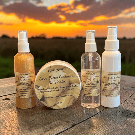 Cocoa Butter Cashmere Body Balm Bundle