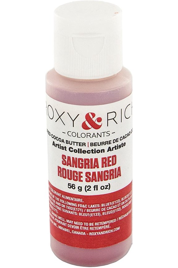 Cocoa Butter, Sangria Red 2 Ounces by Roxy & Rich