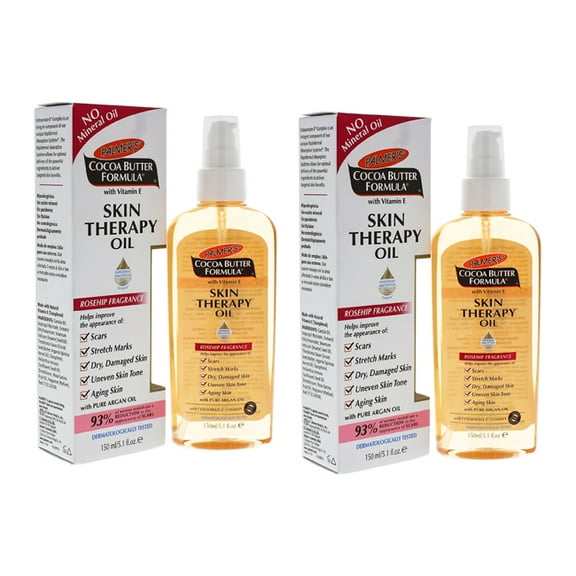 Cocoa Butter Skin Therapy Oil - Pack of 2 by Palmers for Unisex - 5.1 oz Oil