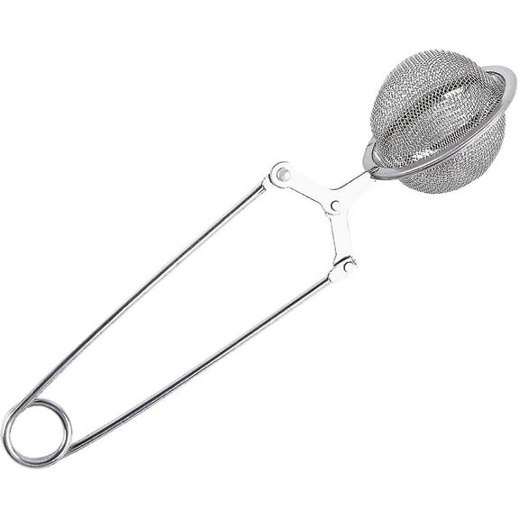 Cocoa Chocolate Flour Dispenser Sifter Dredger Sprinkler, Round Sphere Compact Stainless