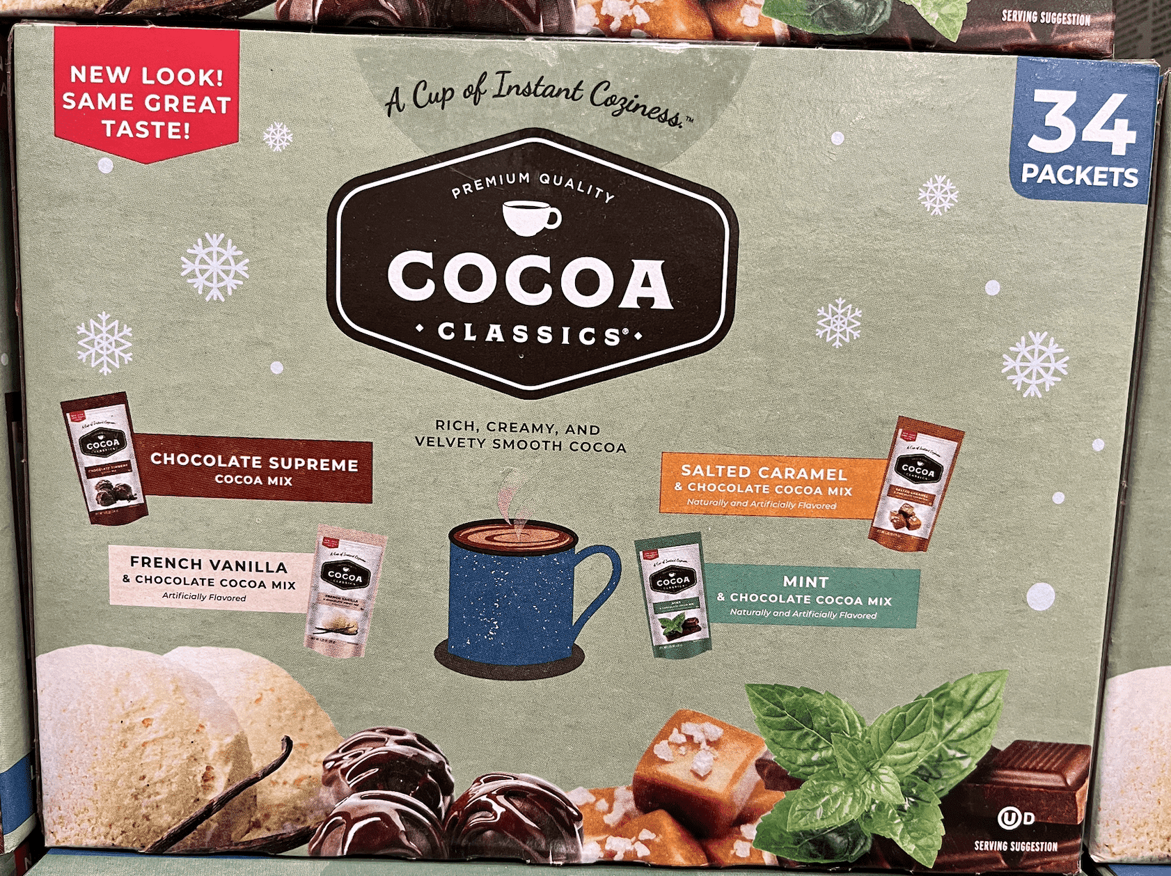 Cocoa Classics Cocoa Mix, Variety Pack, 34 ct.