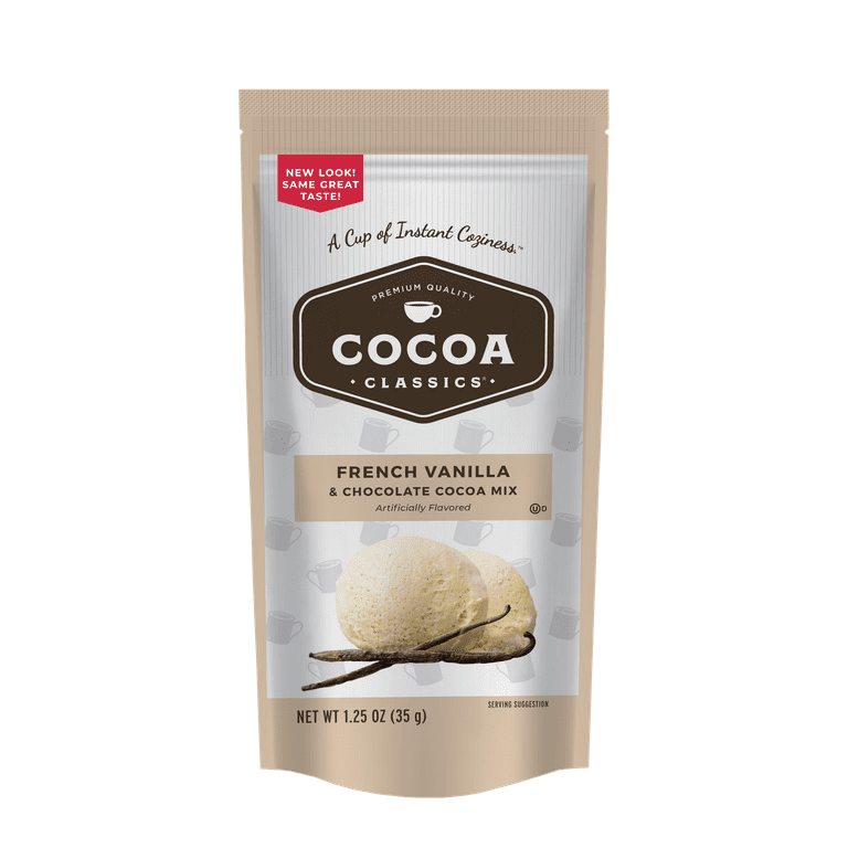 Cocoa Classics French Vanilla Cocoa Mix Hot Chocolate Made with