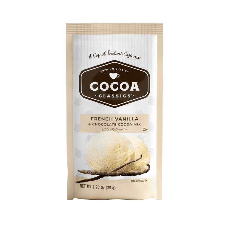 Cocoa Classics French Vanilla Cocoa Mix Hot Chocolate Made with