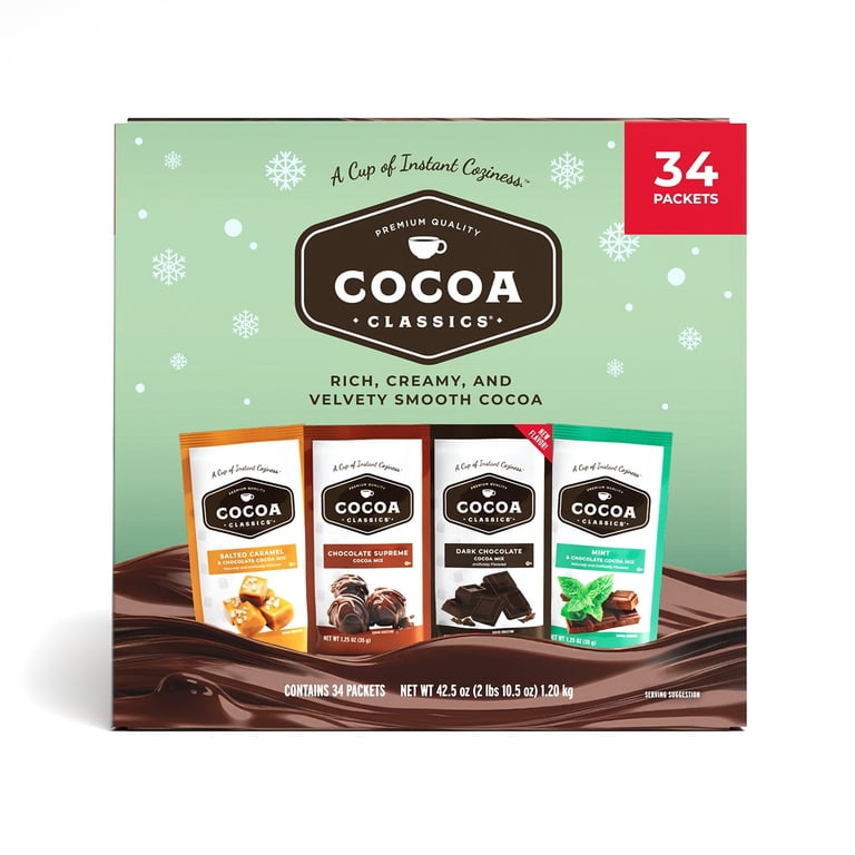 Cocoa Classics, Hot Cocoa Mix, Variety Pack, 42.5 oz - Walmart.com