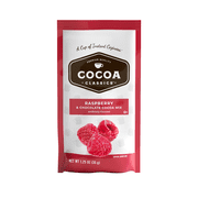 Cocoa Classics Raspberry Cocoa Mix, Hot Chocolate, Made with Nonfat Milk, Just Add Hot Water, Make Hot or Iced Cocoa, Gluten Free & Kosher Dairy Friendly, 1, 1.25oz Packet