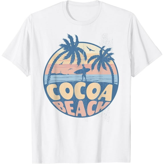 Cocoa Florida Beach Surf Vacation T-Shirt