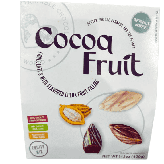Cocoa Fruit Chocolates with Flavored Cocoa Fruit Filling 14.1 oz
