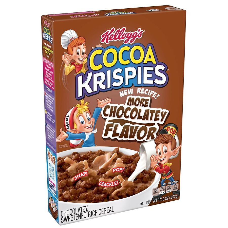 Cocoa Krispies Breakfast Cereal 12.6oz Pack of 2