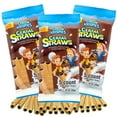 thumbnail image 1 of Cocoa Krispies Cereal Straws, Edible Straw Alternatives for Milk, Nostalgic Childhood Breakfast Treat, Pack of 3, 5 Count Each ES7, 1 of 3