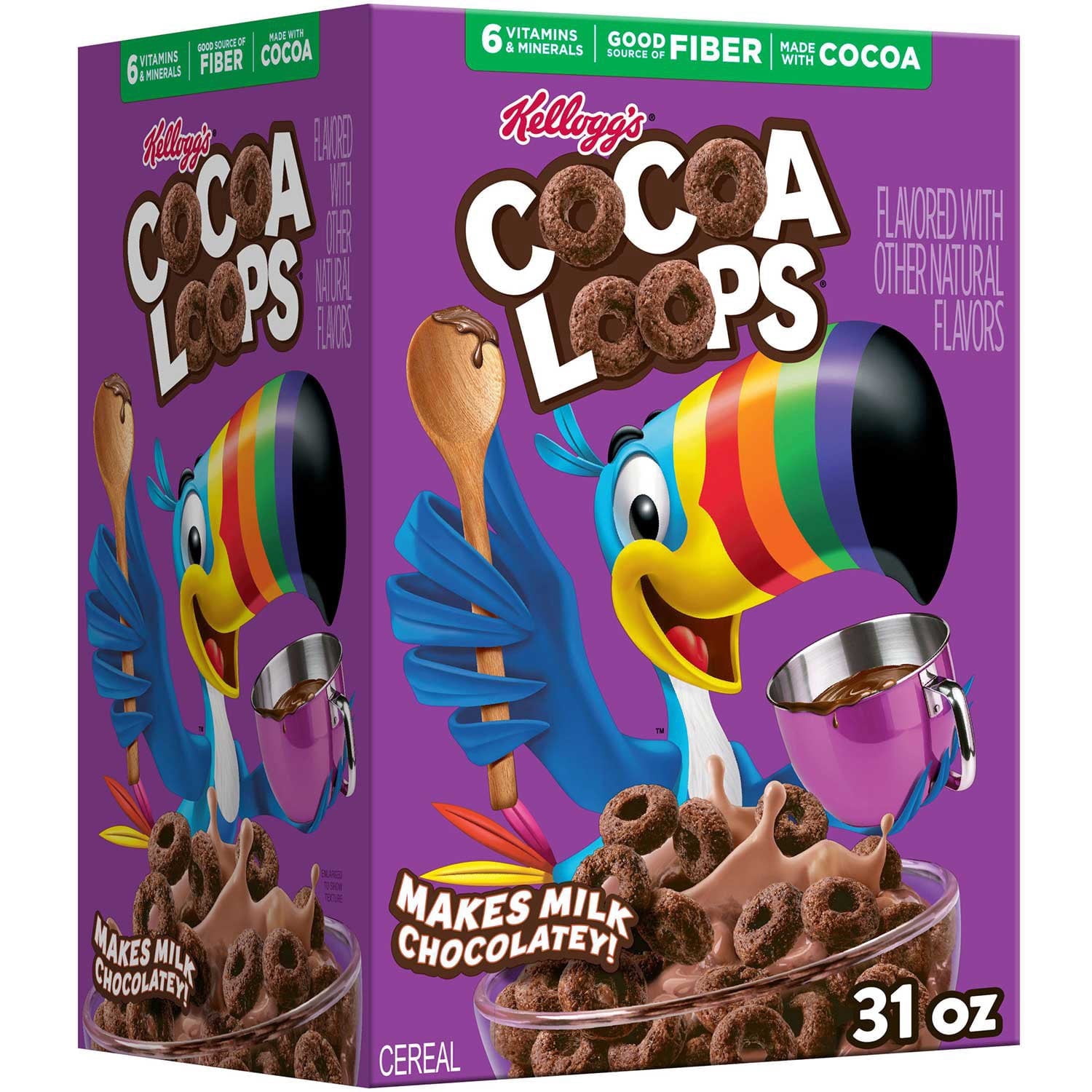 Cocoa Loops Cereal, 31 oz.