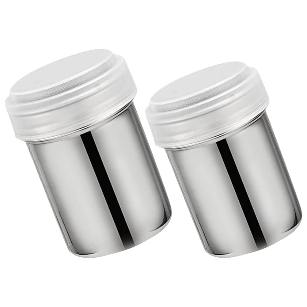 Cocoa Powder Shaker with Lid Duster Powdered Sugar Fine Mesh Sieve