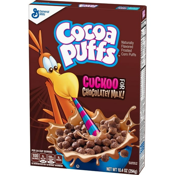 Cocoa Puffs, Chocolate Cereal, 10.4 Oz (Pack of 12)