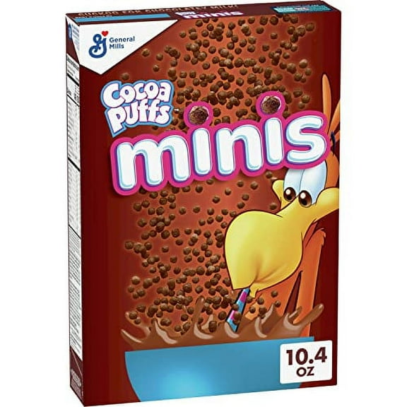 Cocoa Puffs Minis Chocolatey .. Breakfast Cereal, Made with .. Whole Grain, 10.4 oz