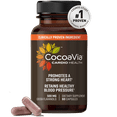 CocoaVia Cardio Health Supplement, 30 Day, 500mg Cocoa Flavanols, Heart