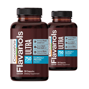 CocoaVia Ultra 750mg Cocoa Flavanols, Heart, Memory & Brain Support Supplement, 60-Day Supply 180 Count