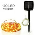 thumbnail image 1 of Cocobaby 100/200 LEDs String Light, Outdoor Waterproof Copper Wire Solar String Lights LED Garden Xmas Party Decor, 1 of 10