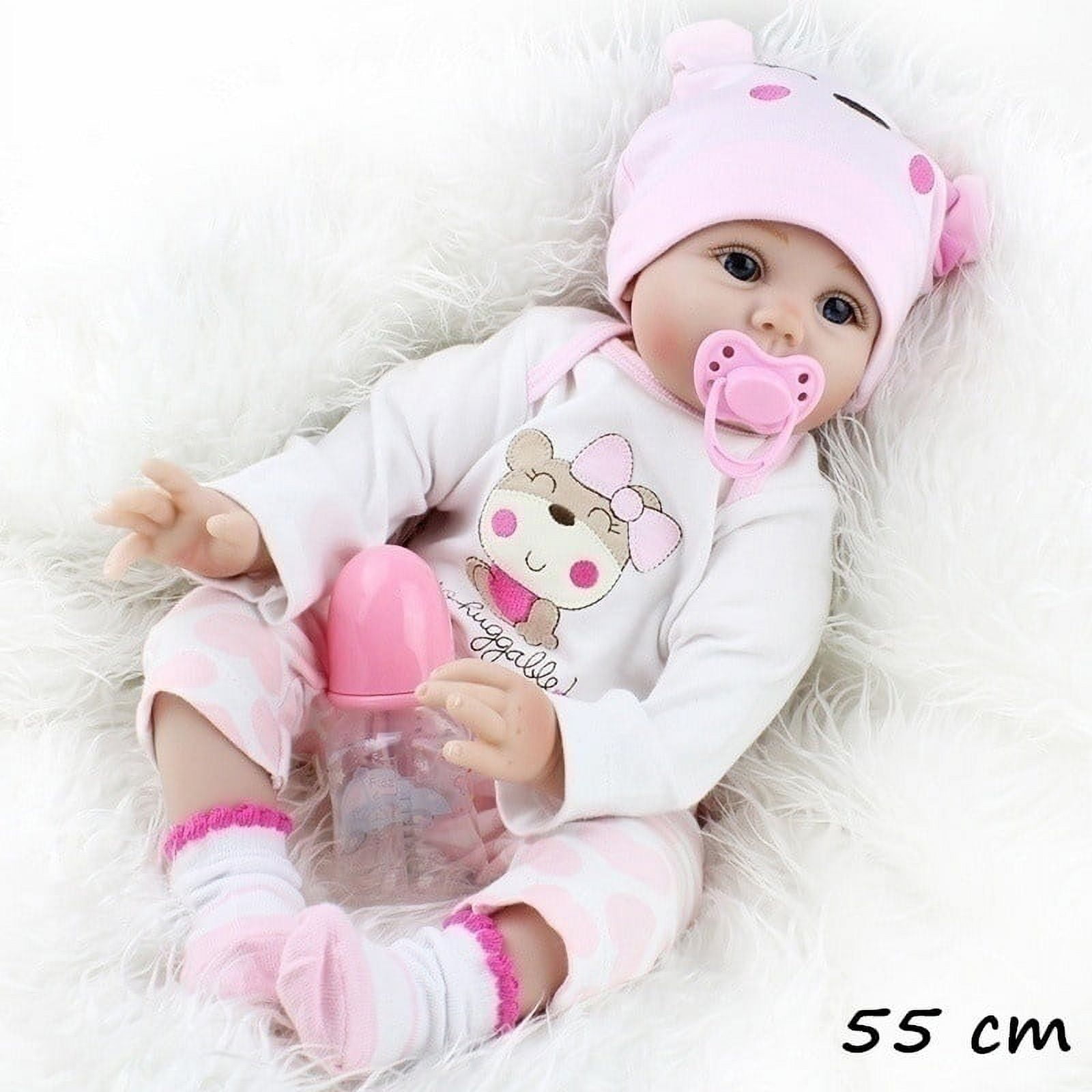 17'' Lifelike Huggable Reborn Baby Real Looking Silicone Doll