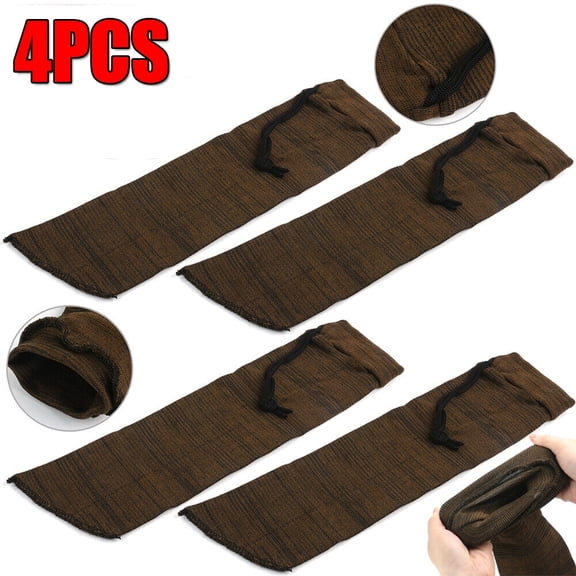 Cocobaby 4Pcs 16" Handgun Protector Silicone Treated Storage Sleeve Pistol Anti Rust Dust