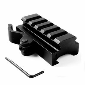 Cocobaby 5-Slot Quick Release Detach QR QD 1/2" Riser Mount for 20mm Picatinny Rail Base