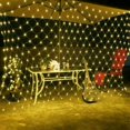 thumbnail image 1 of Cocobaby LED Net Mesh Lights Fairy String Curtain Lamp Christmas Party Wedding Xmas Decor, 1 of 13