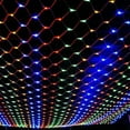 thumbnail image 1 of Cocobaby LED Net Mesh Lights Fairy String Curtain Lamp Christmas Party Wedding Xmas Decor, 1 of 13