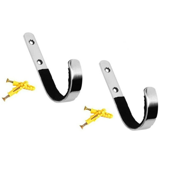 Cocobaby New Felt Lined Wall Mount Storage Gun Rack Shotgun Hooks Rifle Hanger Bow Set