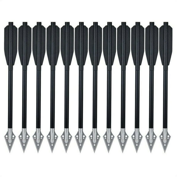 Cocobaby Pistol Crossbow Bolts 6.5" Aluminium Arrows Broadhead Hunting Mini Archery 6.0mm