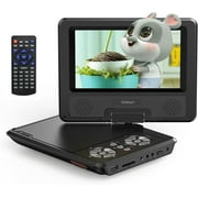 Cocobear 9.5" Portable DVD Player w/ 7.5'' HD, 5H Battery, Car Charger, 720p, Black
