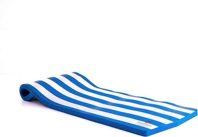 Cococabana 74 inch Foam Pool Float with Headrest – Vinyl Coated Luxury ...