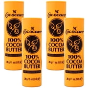 Cococare 100% Cocoa Butter Stick 1 oz Pack of 4