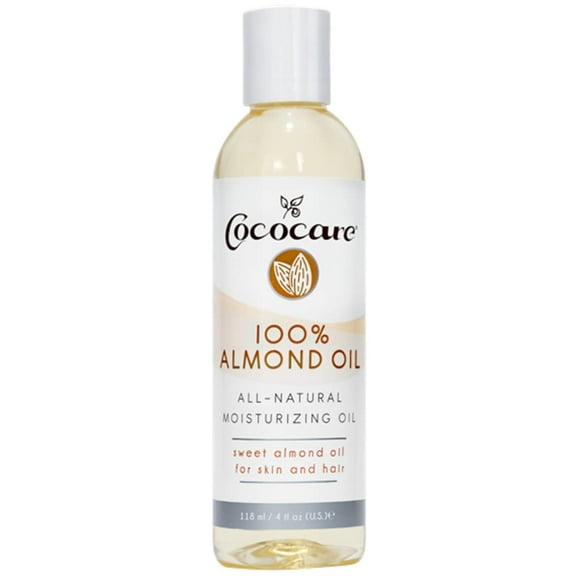 Cococare 100% Natural Almond Oil for Skin and Hair, 4 Oz