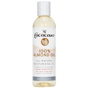 Cococare 100% Natural Almond Oil for Skin and Hair, 4 oz
