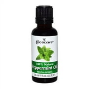 Cococare 100% Natural Peppermint Massage Oil Rejuvenating- 1 Oz, 2 Pack
