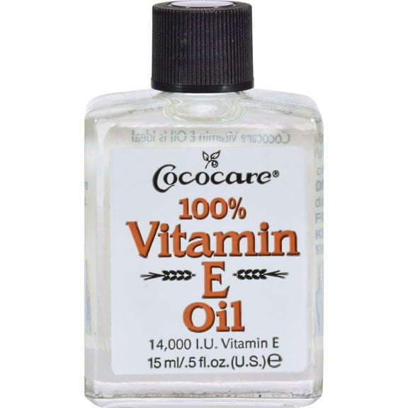 Cococare 100% Vitamin E Oil, 0.50 oz (Pack of 2)