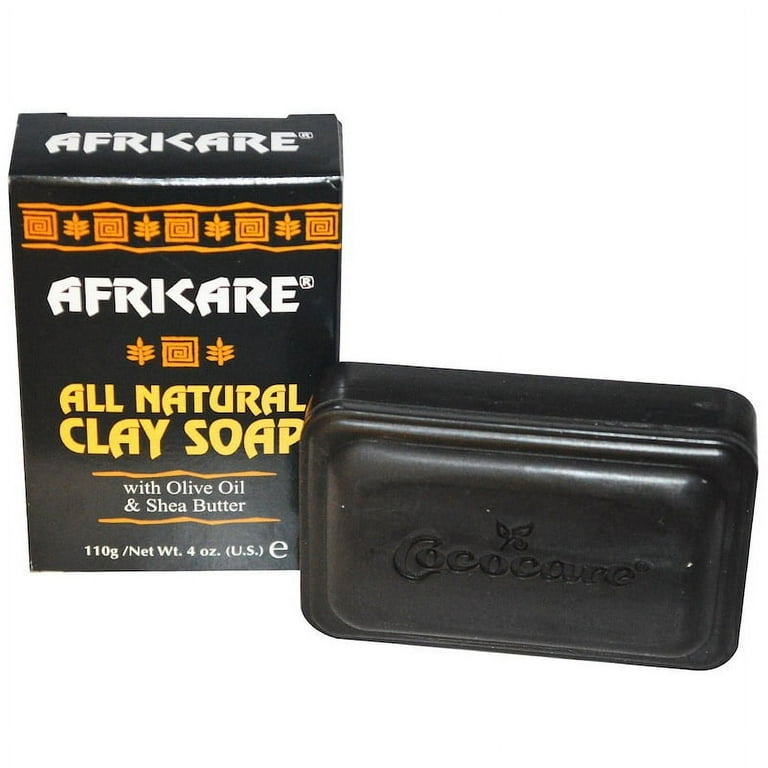 AFRICARE All Natural Clay Soap (4oz) AFRICARE All Natural Clay Soap (4oz)