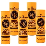 Cococare Coco Cocoa Butter Stick, Stock 100% 1 oz, 5 ct