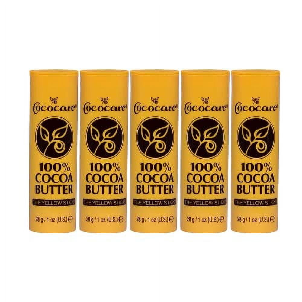 Cococare Coco Cocoa Butter Stick, Stock 100 (1 oz, 5 ct)