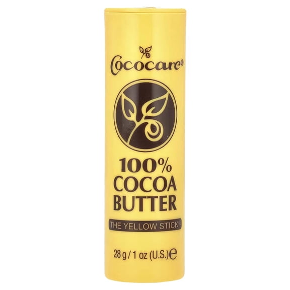 Cococare Coco Cocoa Butter Stick, Stock 100% 1 oz, 8 Pack
